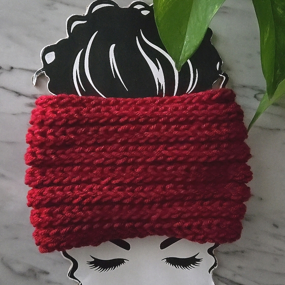 Handmade Knit Turban Headband - Picture 3 of 5